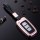 Coque de protection en Aluminium pour voiture Hyundai clé télécommande D3 rose