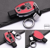 High quality plastic key fob cover case fit for Mercedes-Benz M7 remote key white