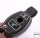 Hartschalen Schlüssel Cover passend für Mercedes-Benz Autoschlüssel mit Leuchtfunktion rot HEK19-M6-3
