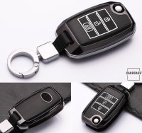 Cover Guscio / Copri-chiave plastica compatibile con Kia K3 nero