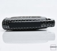 Cover Guscio / Copri-chiave Alluminio compatibile con Hyundai D6 nero