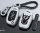 Nachleuchtende Schlüssel Cover passend für Hyundai Autoschlüssel schwarz HEK20-D6-1