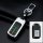 Aluminum key fob cover case fit for Honda H12 remote key chrome/black