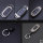 Aluminum, Aluminum-zinc key fob cover case fit for Hyundai D9 remote key anthracite