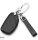 Leather key fob cover case fit for Hyundai D2 remote key black