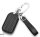 BLACK-ROSE Leder Schlüssel Cover für Honda Schlüssel schwarz LEK4-H11