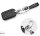BLACK-ROSE Leder Schlüssel Cover für Honda Schlüssel schwarz LEK4-H12