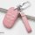 BLACK-ROSE Leder Schlüssel Cover für Kia Schlüssel rosa LEK4-K7