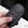 Leather key fob cover case fit for Ford F8 remote key black/black
