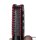 KROKO Leder Schlüssel Cover passend für Honda Schlüssel schwarz/rot LEK44-H11