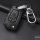 KROKO Leder Schlüssel Cover passend für Opel Schlüssel weinrot LEK44-OP6