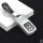 Aluminum key fob cover case fit for Honda H11, H12, H13, H14, H15, H16 remote key   silver