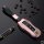 Alu Schlüssel Cover für Porsche Schlüssel inkl. Lederband rosa HEK34-PE2-10