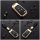 Aluminum key fob cover case fit for Opel OP6, OP7, OP8, OP5 remote key gold