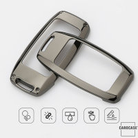 Cover Guscio / Copri-chiave Alluminio compatibile con Kia K3 argento