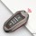 Aluminum key fob cover case fit for Opel, Citroen, Peugeot P2 remote key anthracite