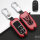 Aluminum key fob cover case fit for Jeep, Fiat J5 remote key black