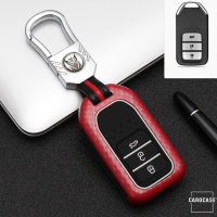 Aluminum key fob cover case fit for Honda H12 remote key black