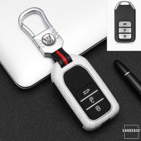 Aluminum key fob cover case fit for Honda H12 remote key black