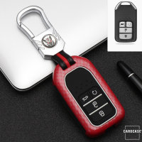 Nachleuchtende Schlüssel Cover passend für  Autoschlüssel blau HEK20-H13-4