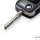 Aluminio funda para llave de Opel OP6, OP7, OP8, OP5 antracita