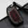 Aluminum key fob cover case fit for Hyundai D1 remote key black/carbon-look