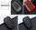 Aluminum key fob cover case fit for Volkswagen, Skoda, Seat V4 remote key black/white