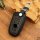 Leather key fob cover case fit for BMW B4 remote key black/black
