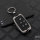 Aluminum key fob cover case fit for Land Rover, Jaguar LR2 remote key anthracite