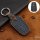 Premium Leather key fob cover case fit for Toyota T5 remote key blue