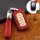 Cover Guscio / Copri-chiave Pelle premium compatibile con Honda H12 rosso