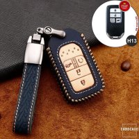 Cover Guscio / Copri-chiave Pelle premium compatibile con Honda H13 marrone
