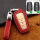 Cover Guscio / Copri-chiave Pelle premium compatibile con Toyota T5, T6 rosso