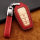 Cover Guscio / Copri-chiave Pelle premium compatibile con Toyota T5, T6 rosso