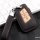 Premium leather key cover (LEK59) for Volkswagen, Skoda, Seat keys incl. leather strap / keychain - grey