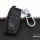 Premium Leather key fob cover case fit for Mercedes-Benz M9 remote key brown