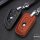 Premium Leder Schlüsseletui passend für BMW Schlüssel schwarz LEK62-B5-1