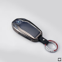 Aluminio-zinc funda para llave de BMW B8 antracita