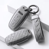 Alcantara key cover (LEK72) for Audi keys incl. keychain...