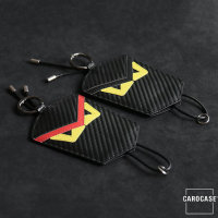 Carbon-Look Schlüsseletui passend für alle Autoschlüssel - STS5