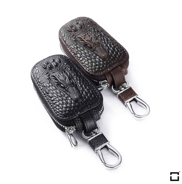 Kroko-Design Schlüsseletui mit Reißverschluß, 11,95 €