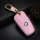 Leather key fob cover case fit for BMW B4, B5 remote key