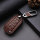 Leather key fob cover case fit for Citroen, Peugeot P3 remote key