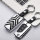 Aluminum key fob cover case fit for Toyota, Citroen, Peugeot T1, T2 remote key