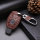 Leather key fob cover case fit for Mercedes-Benz M7 remote key