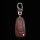 Leather key fob cover case fit for Audi AX3 remote key