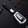 Coque de clé de voiture compatible avec Nissan clés inkl. Lederband (HEK34-N2)