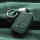 Alcantara key cover for Volkswagen, Skoda, Seat keys Incl. hook + key ring (LEK69-V4)