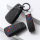Funda protectora de cuero alcantara para llaves Audi incluye llavero (LEK72-AX6)