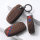 Alcantara key cover for Audi keys incl. keychain (LEK72-AX4)